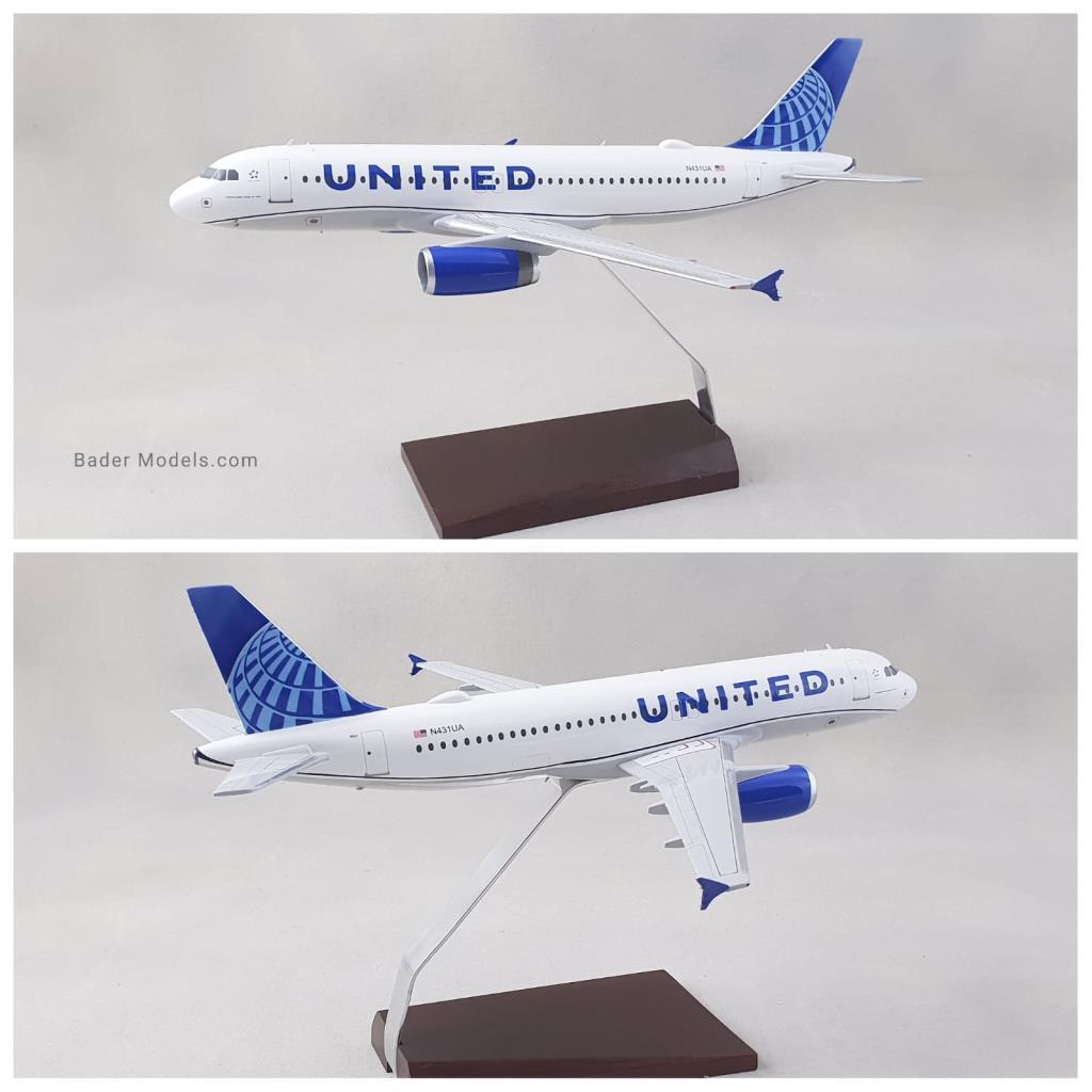 United - A320 - (1:144)